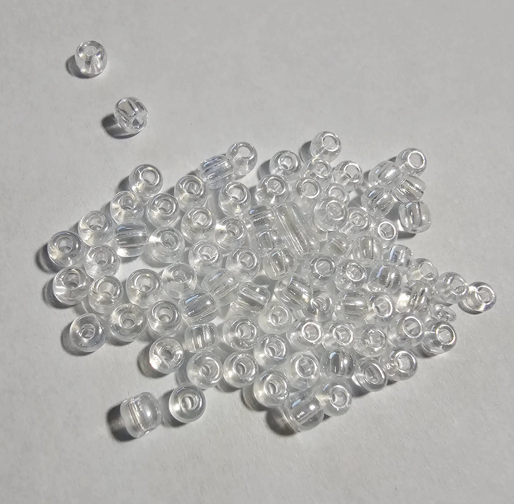 Détail perles cristal lustré pour mosaïque artisanale