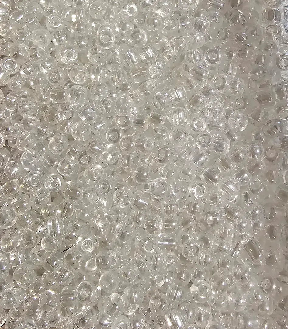 Perles de rocaille cristal lustré nacré 4mm — Mosaic Dream