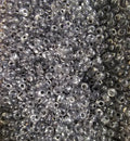 Perles de rocaille gris ardoise silver-lined 4mm — Mosaic Dream