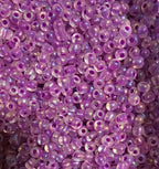 Perles de rocaille violet améthyste color-lined 4mm — Mosaic Dream
