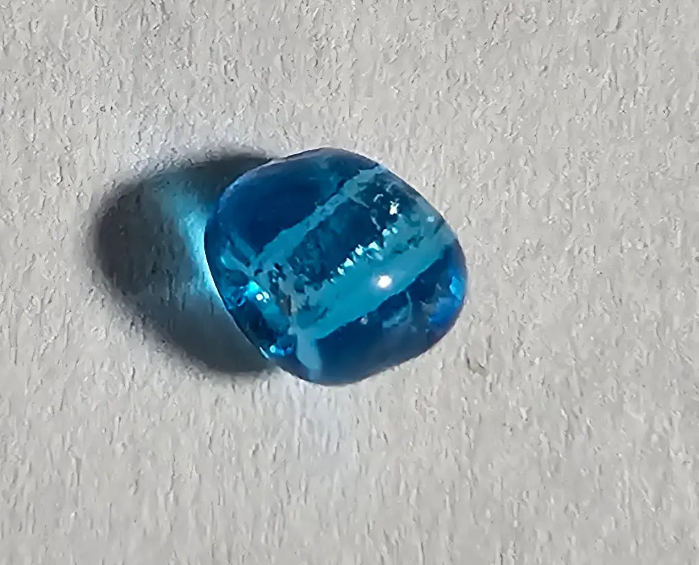 Perles de rocaille bleu turquoise transparentes 4mm — Mosaic Dream variantes détail