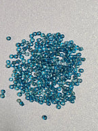 Perles de rocaille bleu ciel silver-lined AB 4mm — Mosaic Dream variantes détail