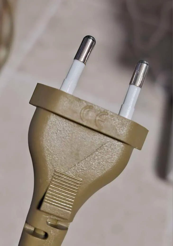 Prise électrique européenne lampe lune mosaïque artisanale
