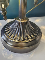 Pied métallique de lampe mosaïque turque artisanale