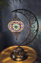 Lampe mosaïque turque authentique artisanat ottoman qualité