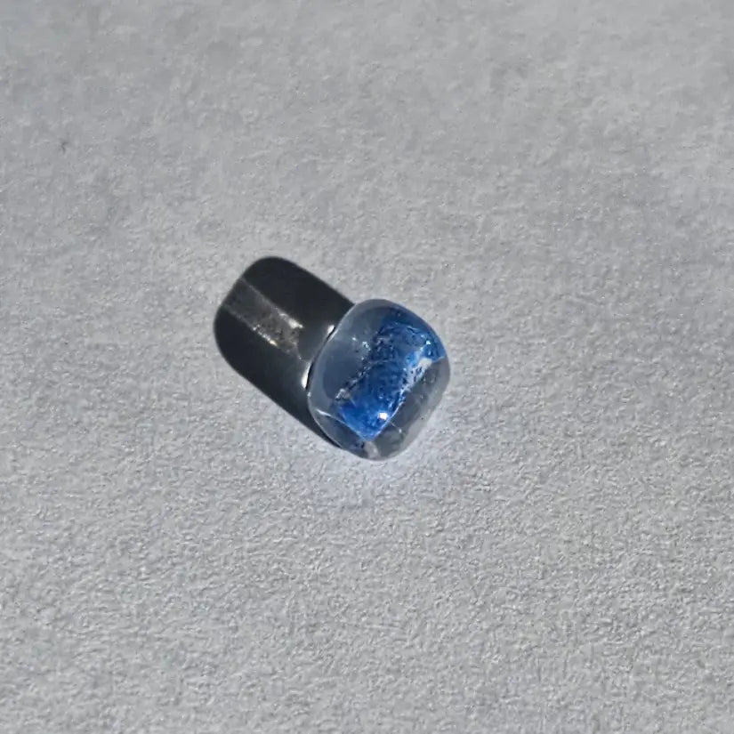 Perles bleu lavande AB rainbow — utilisation en lampe mosaïque