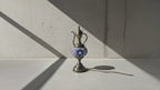 Blue Teapot Mosaic Lamp