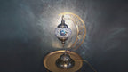 Blauwe Mozaïek Maanlamp