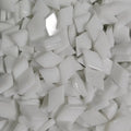 Tesselle de verre blanc opaque losange 8 mm pour globe lampe mosaïque – Mosaic Dream