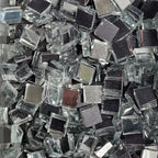 Tesselle miroir carré 8 mm effet scintillant pour lampe mosaïque – Mosaic Dream