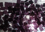 Tesselle verre mauve 8 mm détail couleur intense – mosaïque Mosaic Dream
