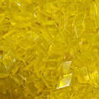 Tesselle de verre jaune losange 8 mm pour globe lampe mosaïque – Mosaic Dream