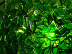 Tesselle de verre vert forêt losange 8 mm pour mosaïque artisanale – Mosaic Dream